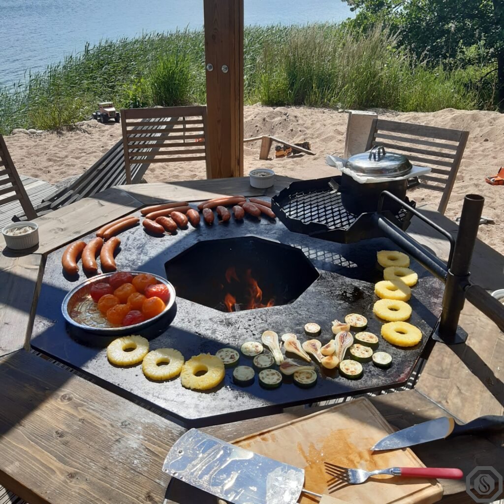 Oaksmoke Octet Grill - Suomessa valmistettu puugrilli. Avainlipputuote.